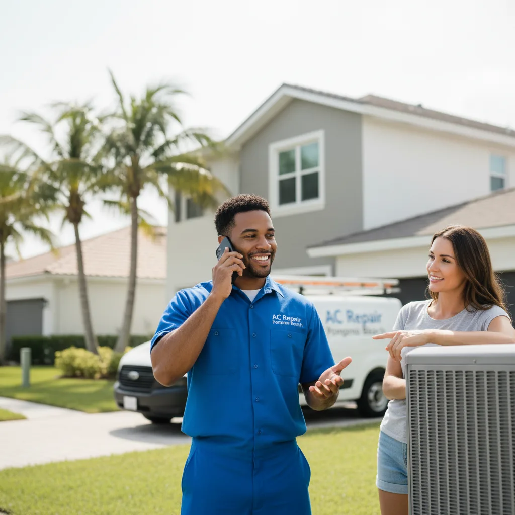 AC Repair Pompano Beach customer support in South Glens Falls